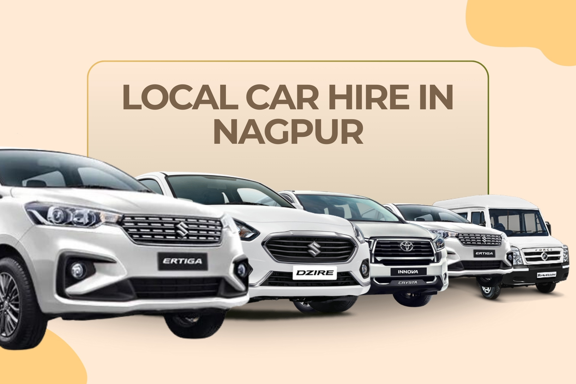 Effortless Local Car Hire in Nagpur: Choose Orange City Cabs