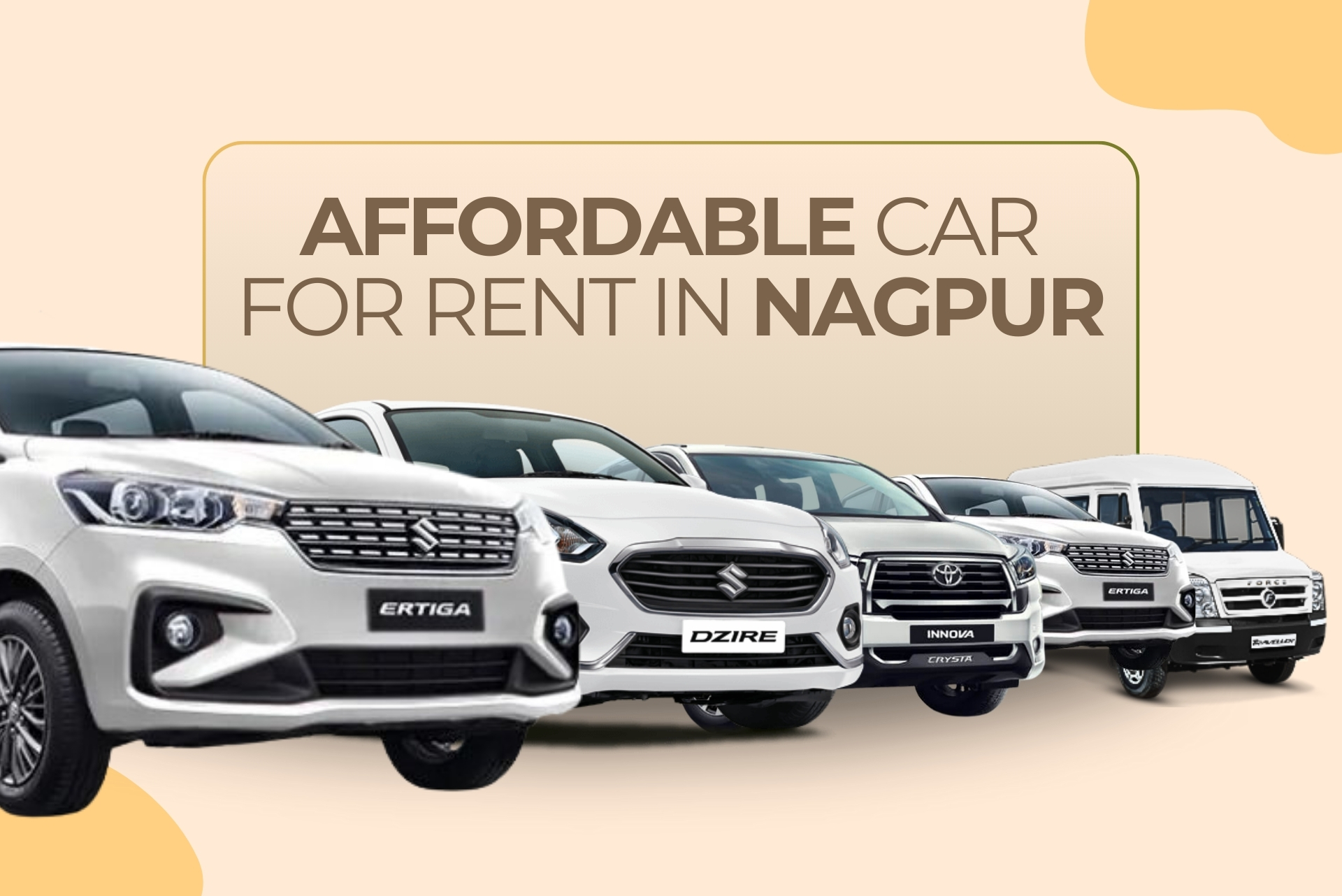 Affordable Car For Rent In Nagpur