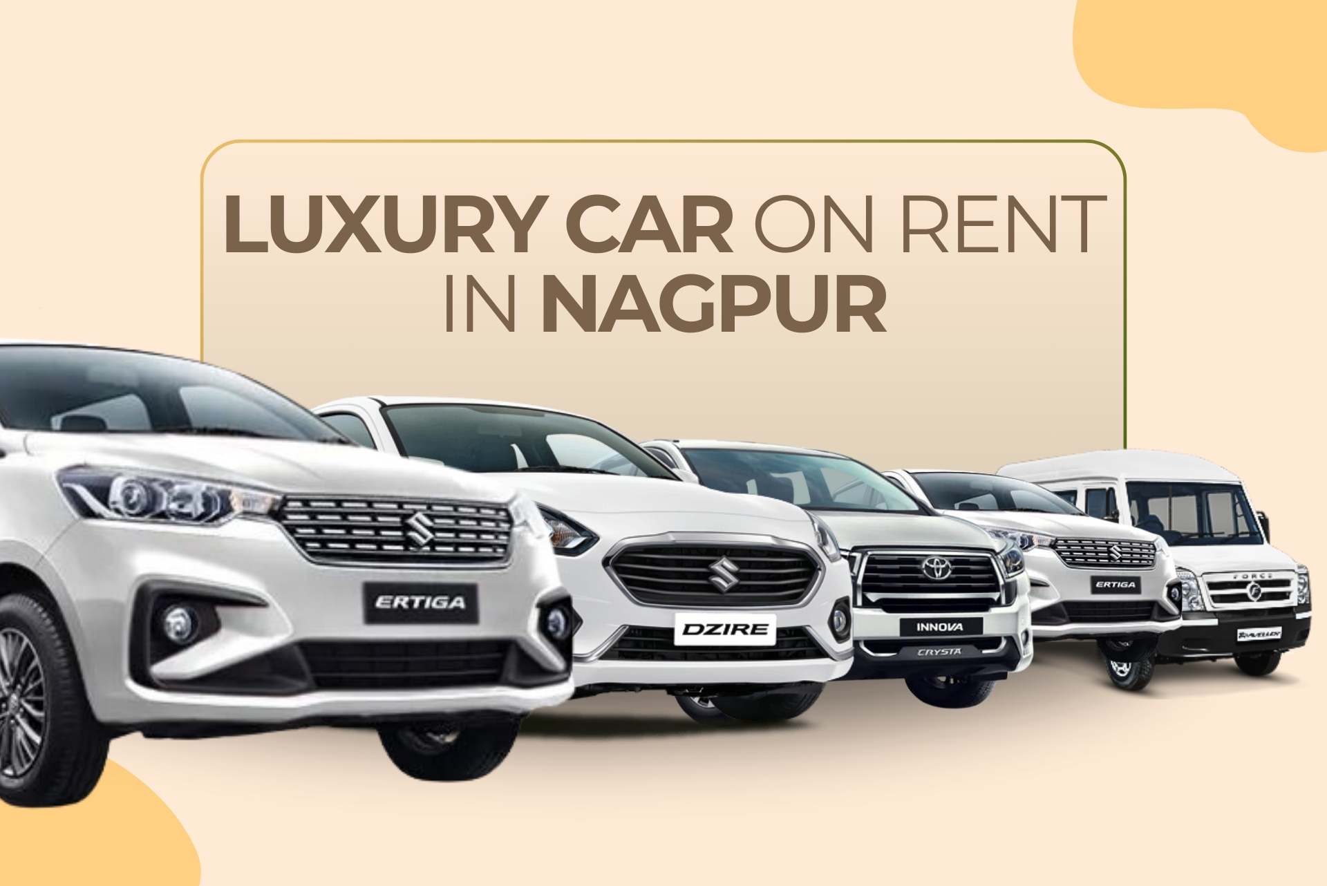 Luxury Car on Rent in Nagpur