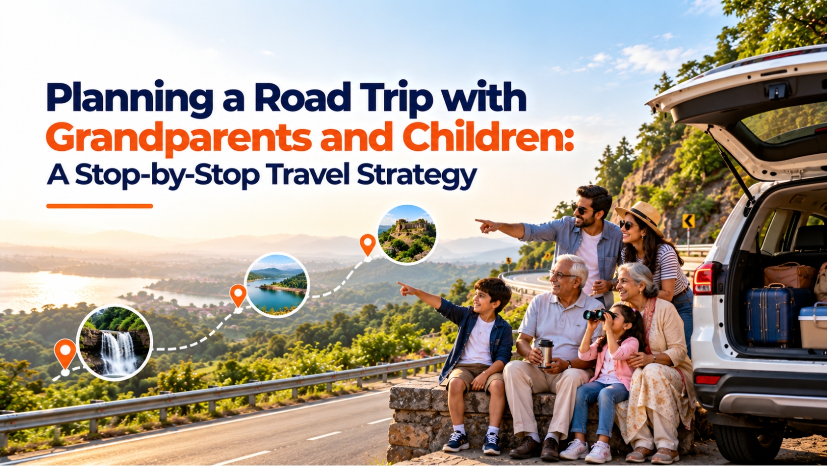 Planning a Road Trip with Grandparents and Children: A Stop-by-Stop Travel Strategy