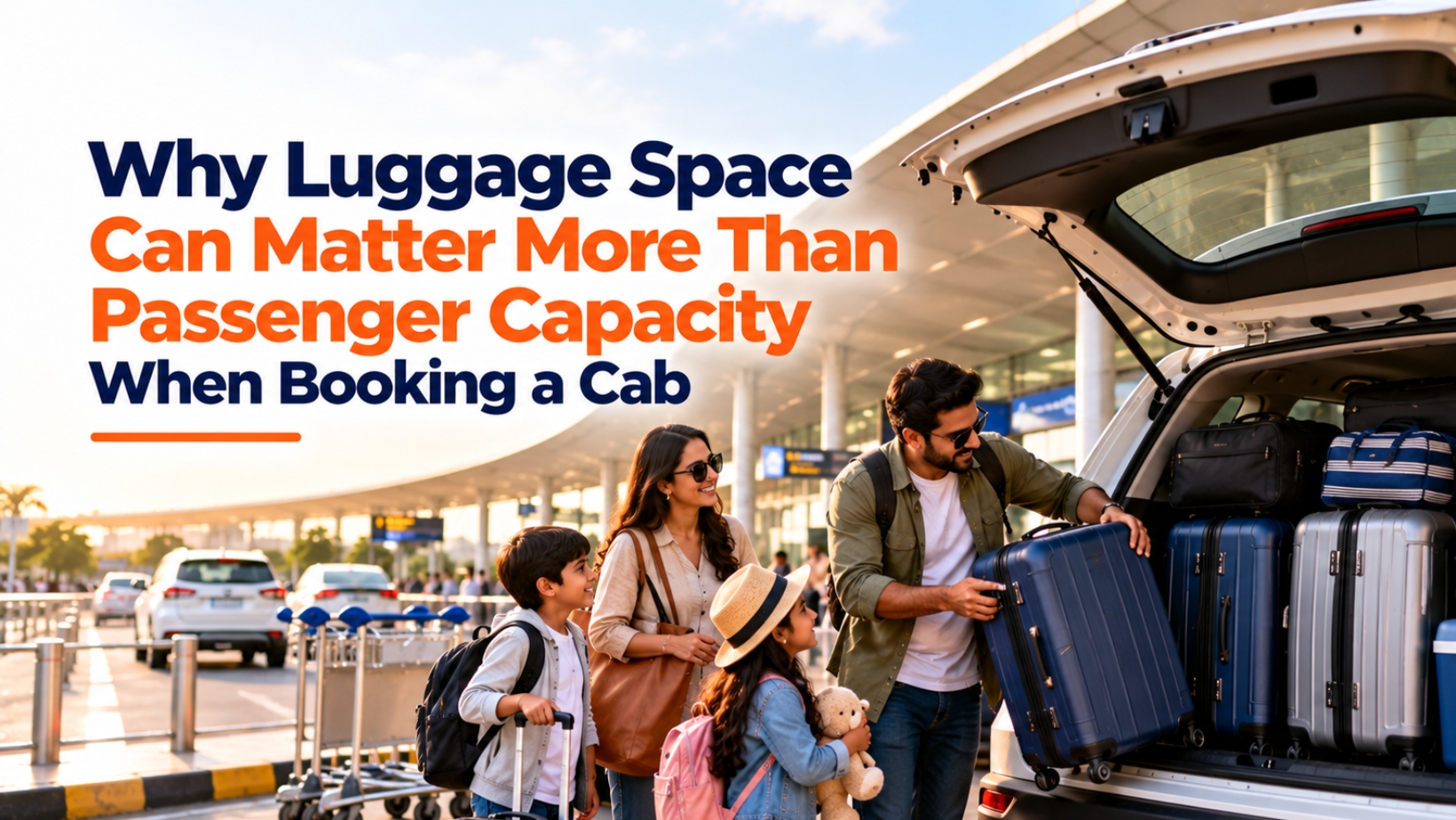 Why Luggage Space Can Matter More Than Passenger Capacity When Booking a Cab