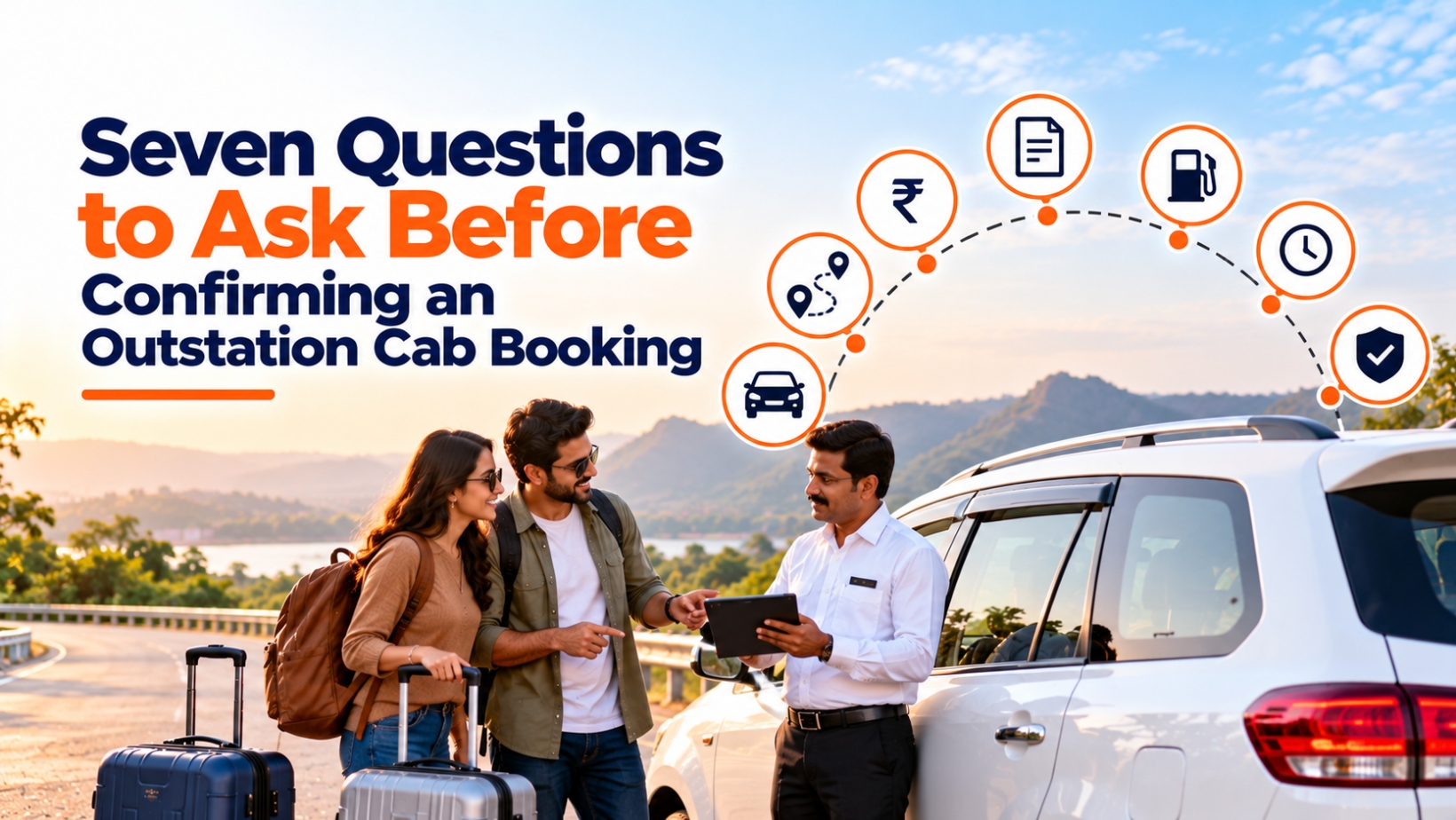 Seven Questions to Ask Before Confirming an Outstation Cab Booking