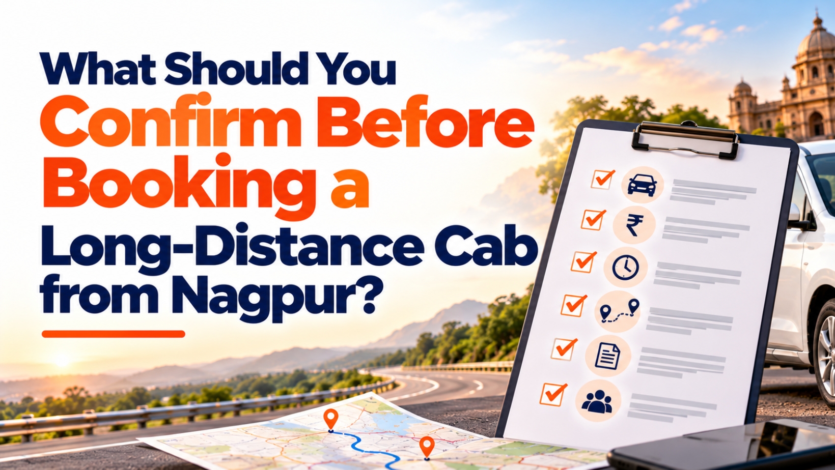 What Should You Confirm Before Booking a Long-Distance Cab from Nagpur?