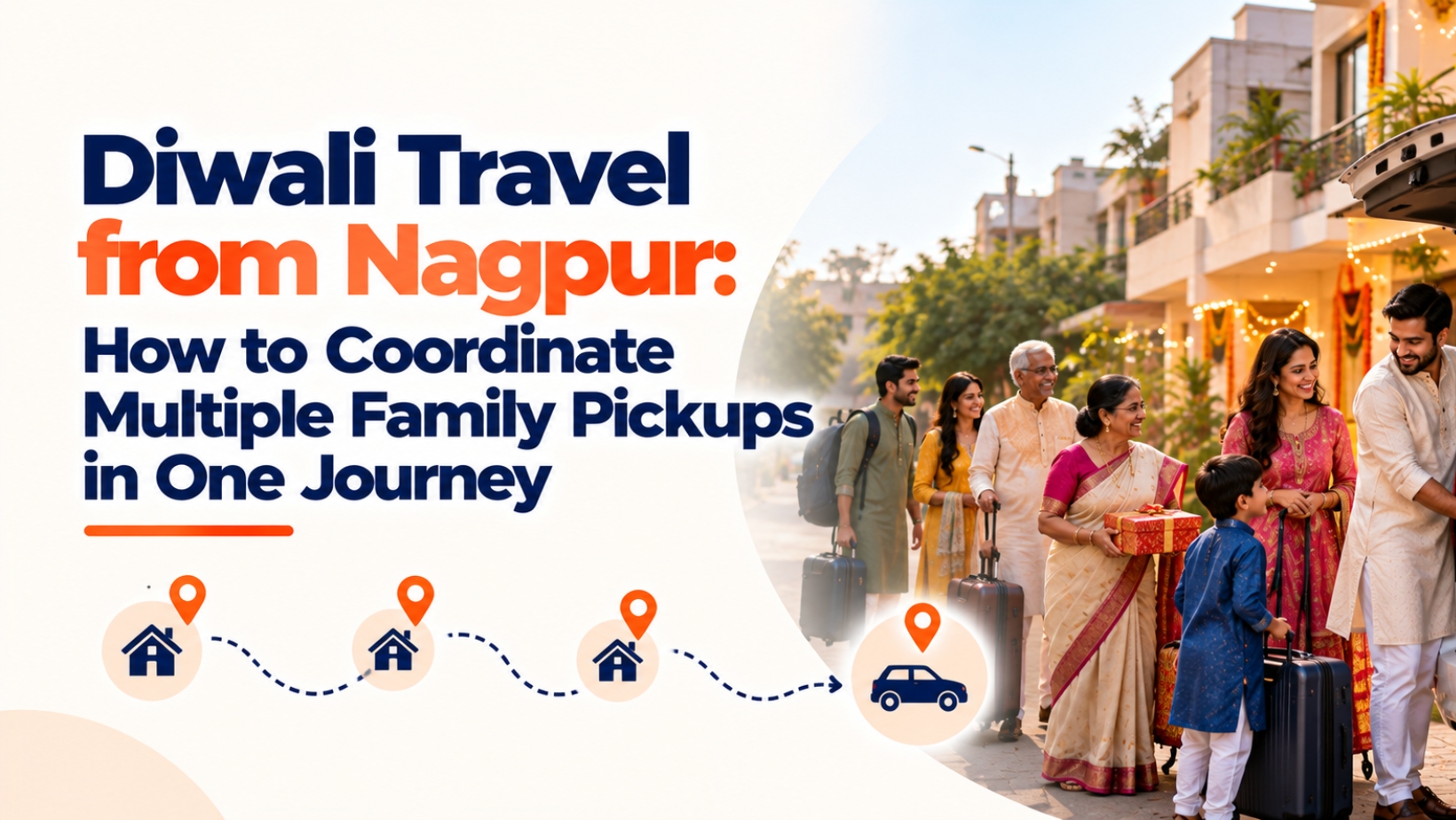 Diwali Travel from Nagpur: How to Bring the Whole Family Together with One Well-Planned Ride